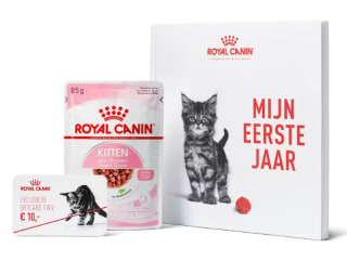 Gratis kitten pakket van Royal Canin