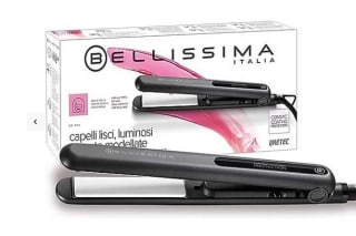 Plancha BELLISSIMA B9 100 de Pelo Placas Ultralargas Revestimiento de Cerámica 210°C 200 V 200 °C Negro por solo 14,99€