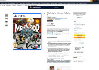 Videojuego Metaphor refantazio PS5 por solo 39,99€