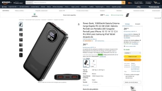 Power Bank 10000mAh Batería Externa por 13,50€