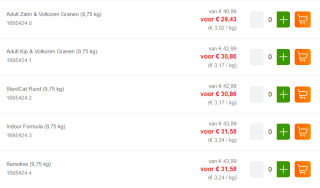 Purina ONE 9.75 kg (7 kg +2.75 kg gratis!) in diverse smaken vanaf €29,43 bij Zooplus