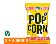 2+3 gratis op zakken Pathé Popcorn incl. Pathé Thuis films bij de AH
