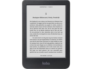 KOBO Clara BW Zwart - 6 inch - 16 GB voor €114,97 bij De Mediamarkt
