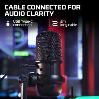 HyperX SoloCast - USB Condenser Gaming Microfoon voor €36,99 bij Amazon