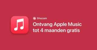 4 maanden gratis Apple Music