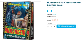 Juego de Mesa Humanos!!! 4: Campamento Zombie Lake por 4€