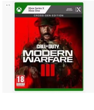 Juego Call of Duty: Modern Warfare III XBOX One X por 22.91€ (Cuenta Nueva 13.75€)