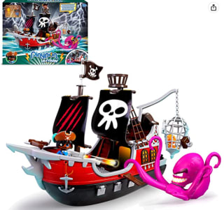 juguete Pinypon Action- Barco Pirata Ataque al Kraken por 31,97€