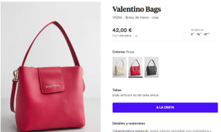 Bolsos y bandoleras Valentino desde solo 29€
