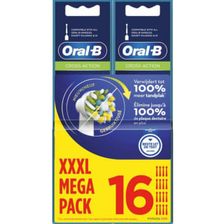16 Oral-B Cross Action opzetborstels voor €39,99