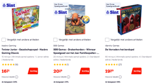 Tot 35% korting op veel bordspellen bij Bol