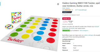 Twister: Party spel voor €13,49 bij Amazon