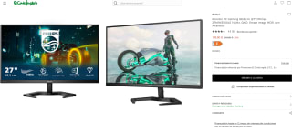 Monitor PC Gaming 68,6 cm 27" Philips 27M1N3500LS 144Hz QHD Smart por 189€