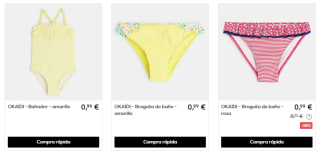 Ropa infantil y mujer Okaïdi desde solo 0,99€ alucina