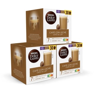 Dolce Gusto NESCAFÉ Café con Leche Pack 3 x 30 por solo 14,43€