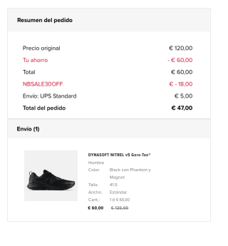 Zapatillas New Balance DYNASOFT NITREL v5 Gore-Tex por solo 42€