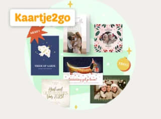 Gratis kerstkaart versturen bij Kaartje2go