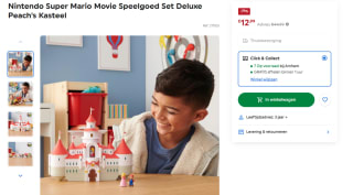 Nintendo Super Mario Movie Speelgoed Set Deluxe Peach's Kasteel voor €12,99 bij Smythtoys in Arnhem