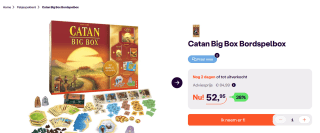 999 Games - Catan: Big Box - Bordspel voor €52,95 bij Ibood