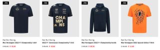 70% korting op Red Bull/Max Verstappen merchandise bij Fuel For Fans
