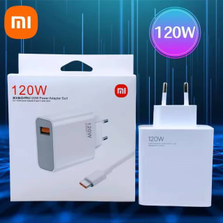 Xiaomi Cargador Original 120W Hypercharge Carga Rápida EU con Cable por 10,19€