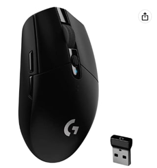 Logitech G305 LIGHTSPEED Ratón Gaming Inalámbrico por 29.33€