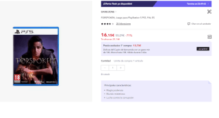 Juego PS5 Forspoken por 10.5€