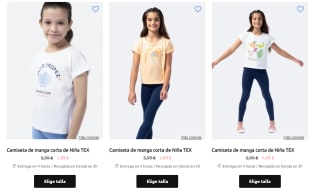 Hasta 80% descuento en ropa en Carrefour Outlet grandes ofertas