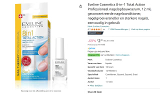 Eveline Cosmetics Nail Therapy Nagel Conditioner voor €2,20 bij Amazon