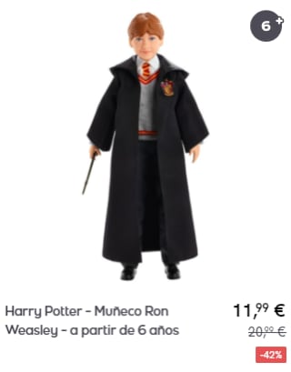 Harry Potter - Muñecos por menos de 15€