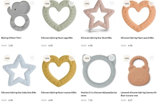 Tot 60% korting op bijtringen via Kidsdeco
