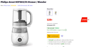 Philips Avent - 4-in-1 Gezonde Babyvoedingmaker voor €129 bij Bol.com