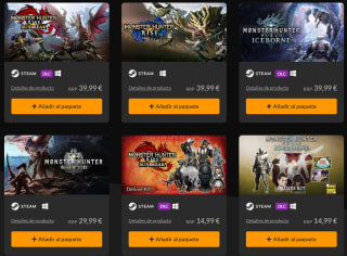 Videojuegos Monster Hunter Bundle desde 3,75€