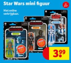 Diverse Star Wars mini figuren voor € 3,99 bij Kruidvat