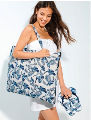 2 en 1 toalla bolsa + chanclas dedo por 9€