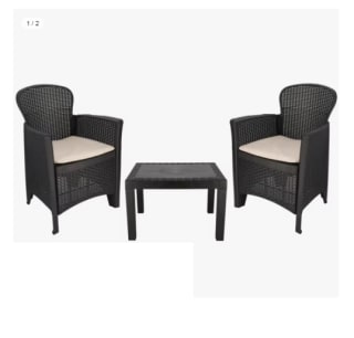 Set 2 sillones + mesa modelo Niza por 94.04€ (Cuenta Nueba 82.04€)