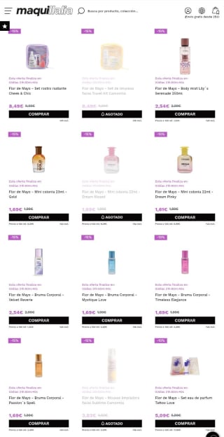 -15% de Descuento en Flor de Mayo.