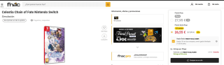 Juego Celestia: Chain of Fate Nintendo Switch por 26,55€ socios (no socios 27,95€)