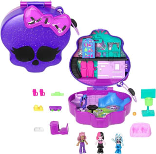 Polly Pocket Estuche Monster High Set de Juego con 3 muñecas y Accesorios por 13,99€