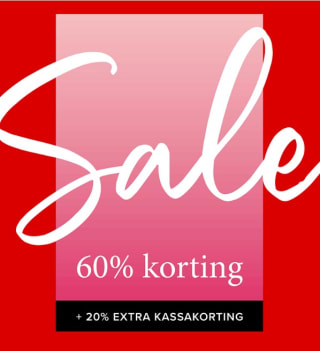 60% + 20% extra kassakorting op de sale van Didi