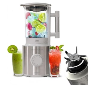 Batidora de Vaso Cecotec Grand Katana 2700MAX Total Destroy B. Potencia nominal 1800W y Máx 2700W de 1.8L por 77.99€