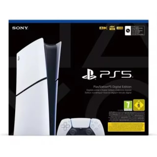 Consola Playstation 5 Slim digital 1TB, Resolución 4K por 355€