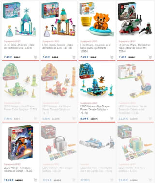20% descuento en legos desde Toy'rs