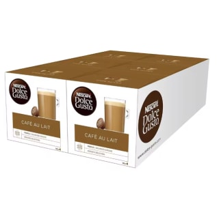 Nescafé Dolce Gusto Café con leche Pack de 6 Paquetes 6x16 cápsulas 96 Unidades por 20,28€