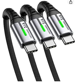 Cable USB C pack x3 a solo 5,49€