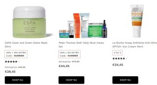 Lookfantastic kortingscode voor 10% korting op geselecteerde items tot 40% korting