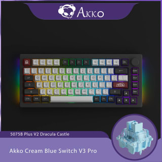 Teclado mecánico Akko 5075B Plus V2 Dracula Castle 75% por 54,81€