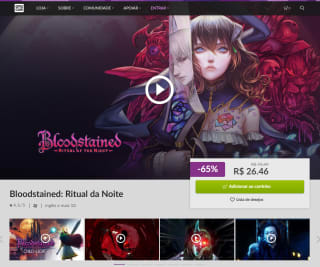 Jogo: Bloodstained: Ritual of the Night - R$
