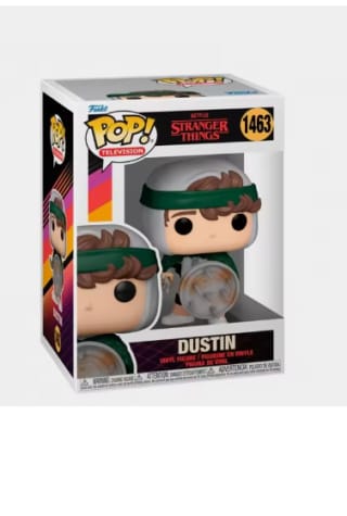 Funko Stranger Things Pop! Tv Vinyl Hunter Dustin With Shield 9 cm por 8.06€