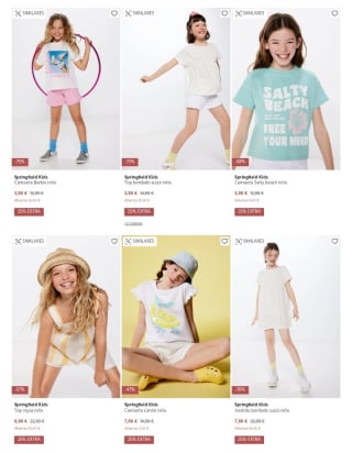 -25% de Descuento en Springfield Kids.